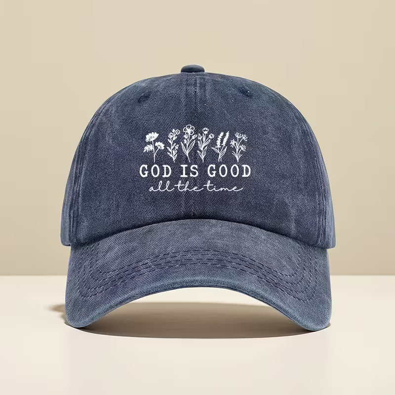 God Is Good All The Time - Adjustable Snapback Baseball Cap