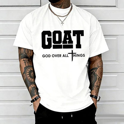 GOD OVER ALL THINGS | GOAT Faith Tee