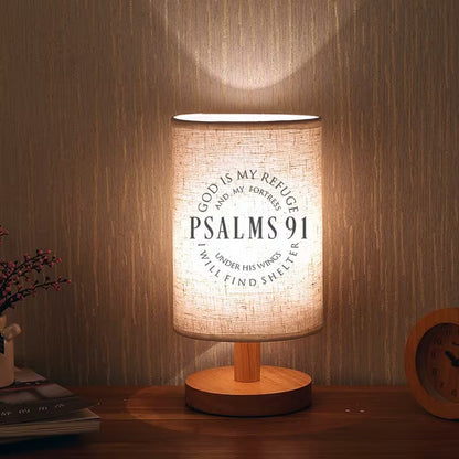 Psalms 91 - Ambient LED Table Lamp