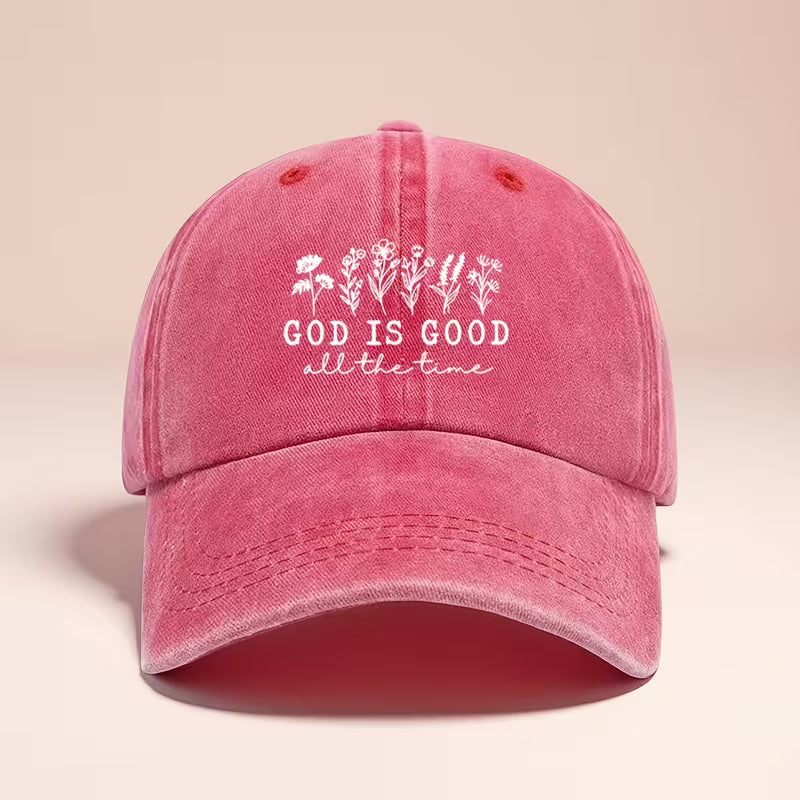 God Is Good All The Time - Adjustable Snapback Baseball Cap