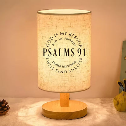 Psalms 91 - Ambient LED Table Lamp