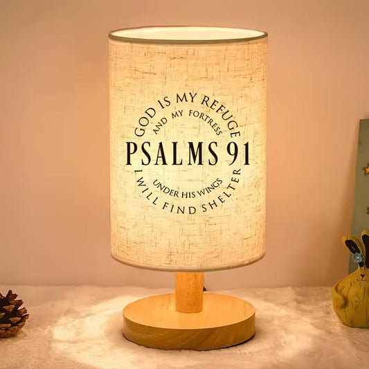 Psalms 91 - Ambient LED Table Lamp
