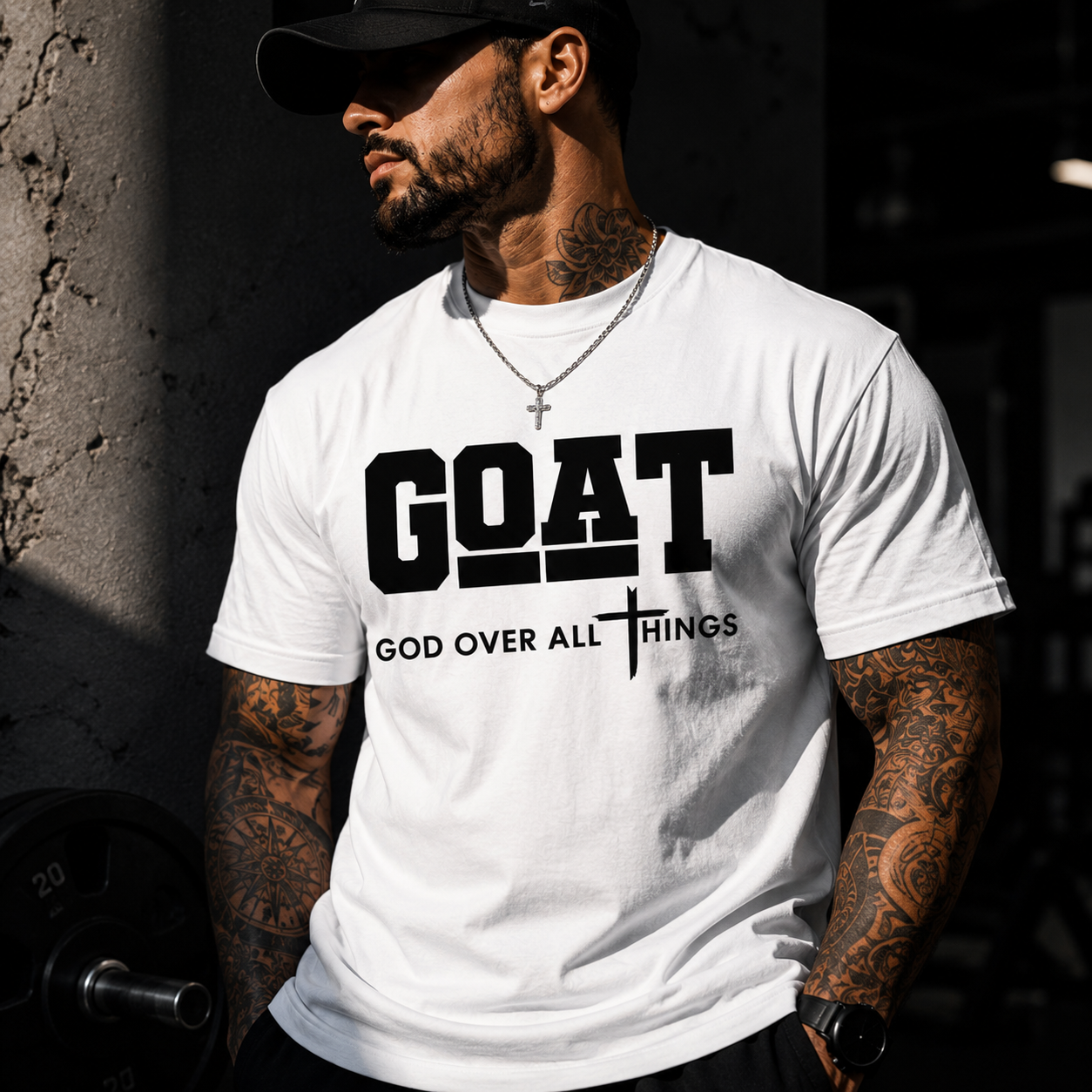 GOD OVER ALL THINGS | GOAT Faith Tee