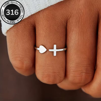 Walk By Faith™ Cross Ring