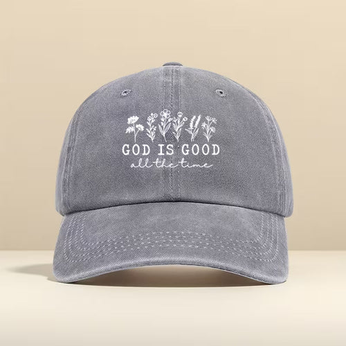 God Is Good All The Time - Adjustable Snapback Baseball Cap