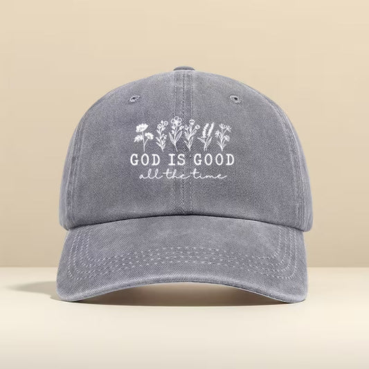 God Is Good All The Time - Adjustable Snapback Baseball Cap