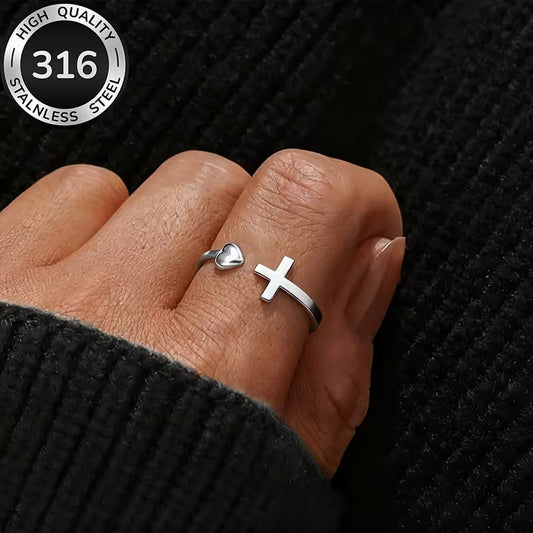 Walk By Faith™ Cross Ring