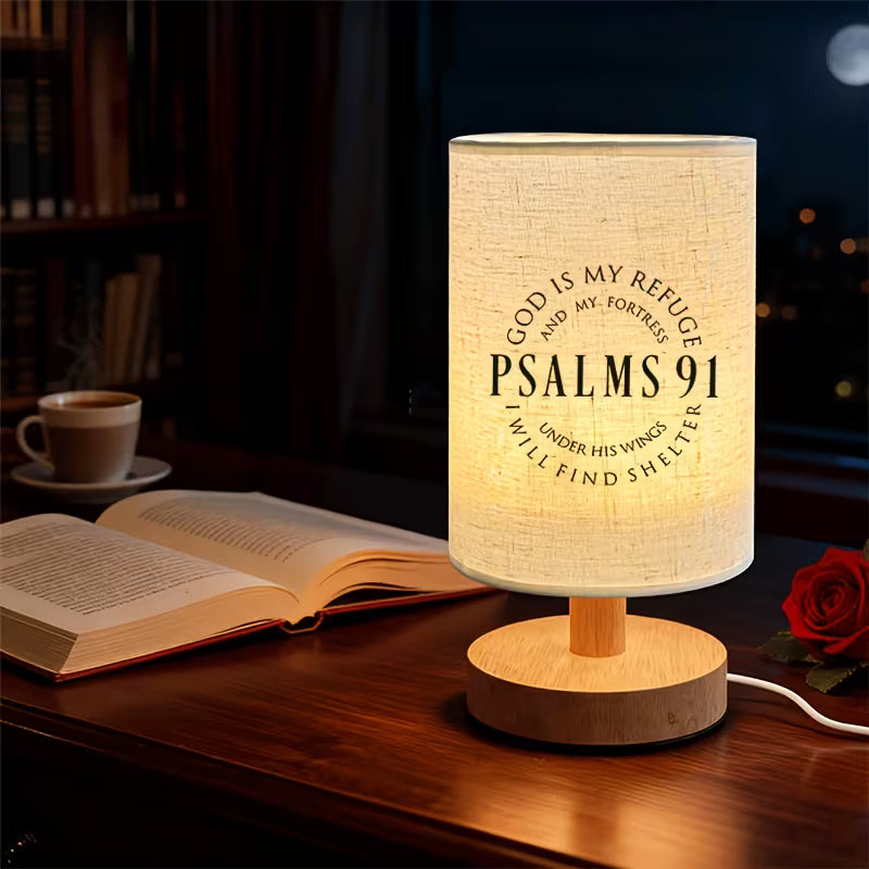 Psalms 91 - Ambient LED Table Lamp
