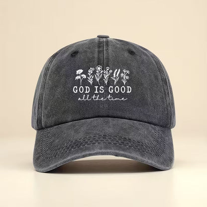 God Is Good All The Time - Adjustable Snapback Baseball Cap